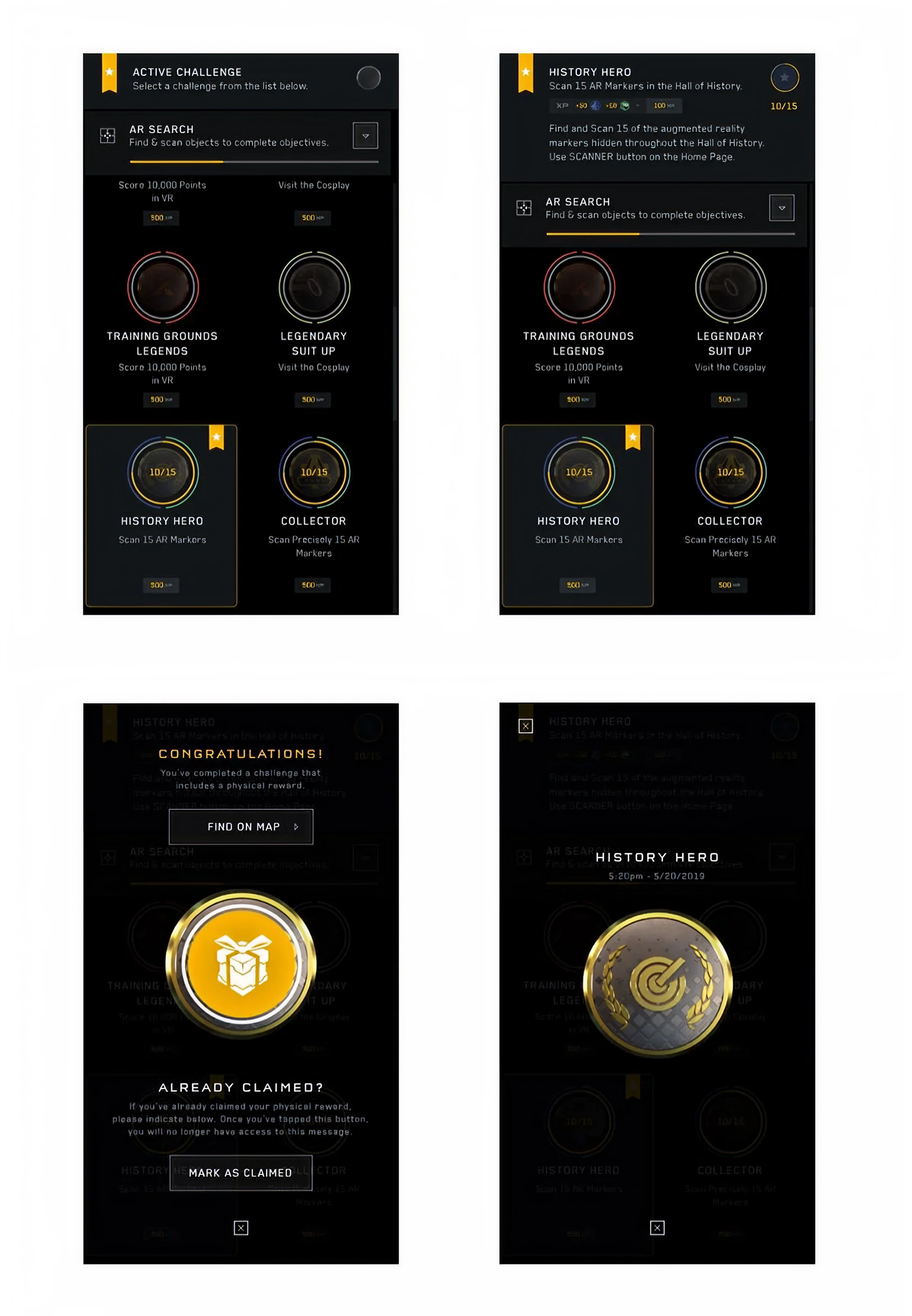 Final UI — created by the design team