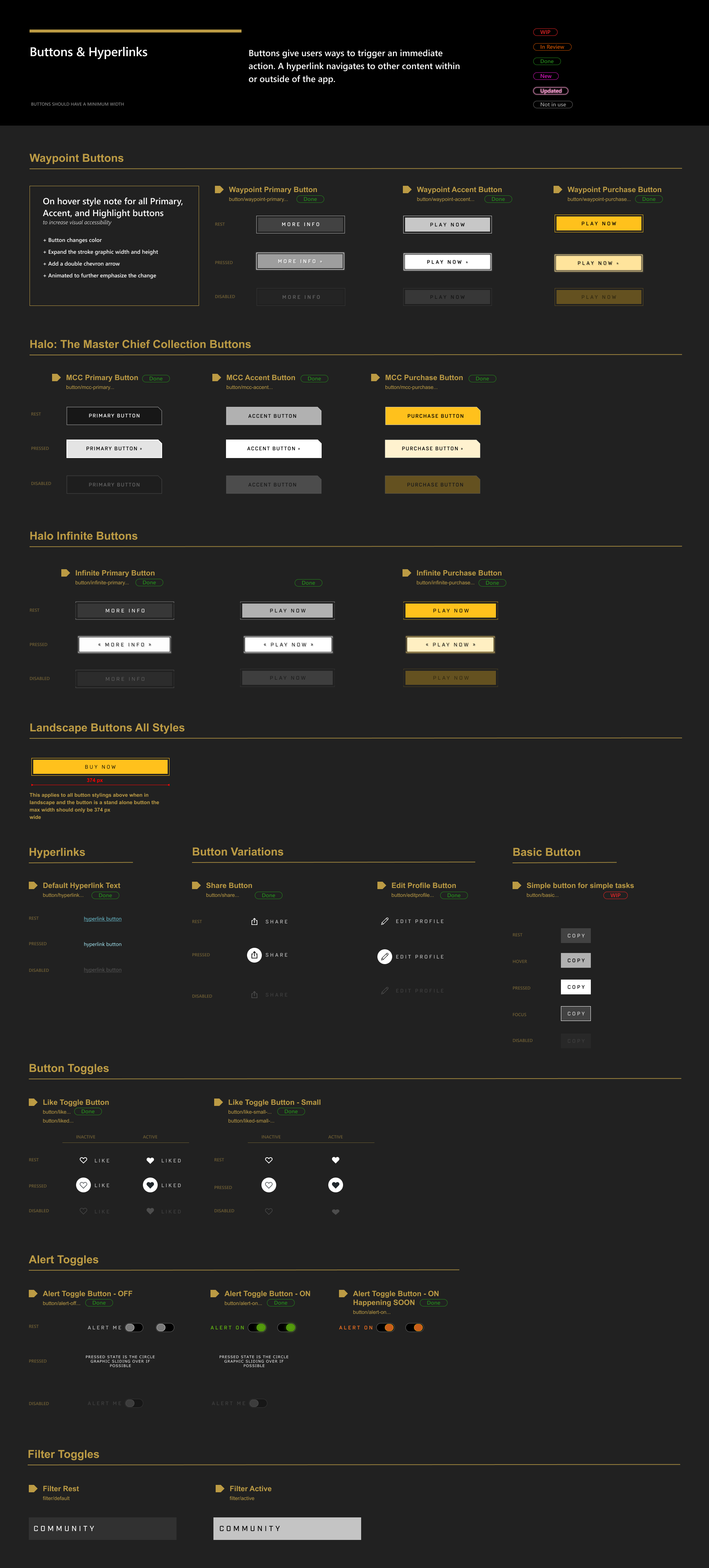 Button system — Figma
