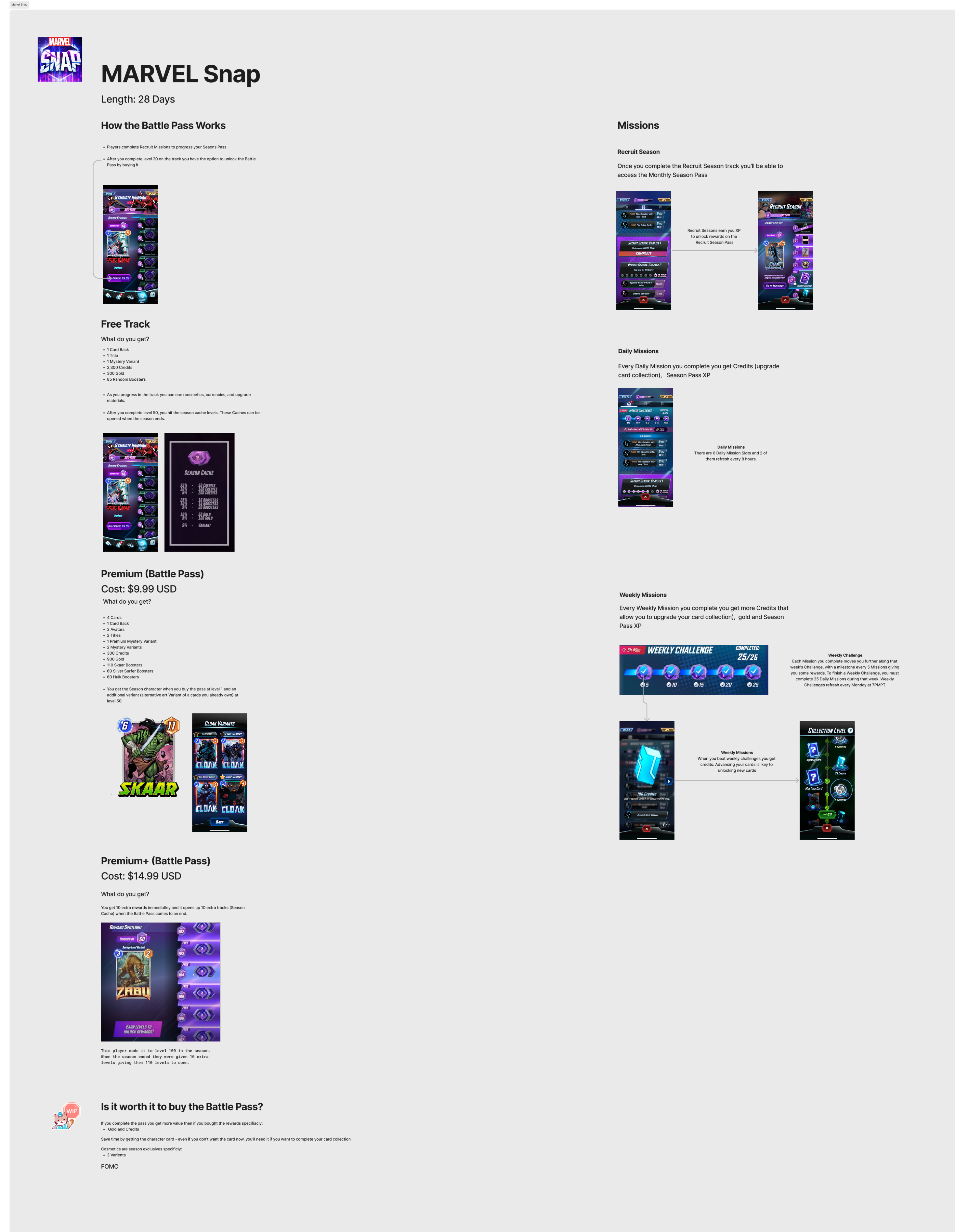 Marvel Snap analysis