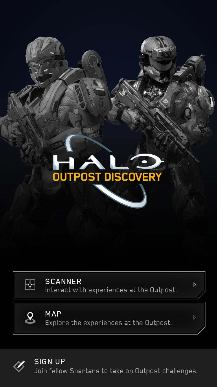 Outpost Discovery — log in